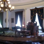 Chamber of the Vermont Senate. Photographed by Jim Hood, August 2007.